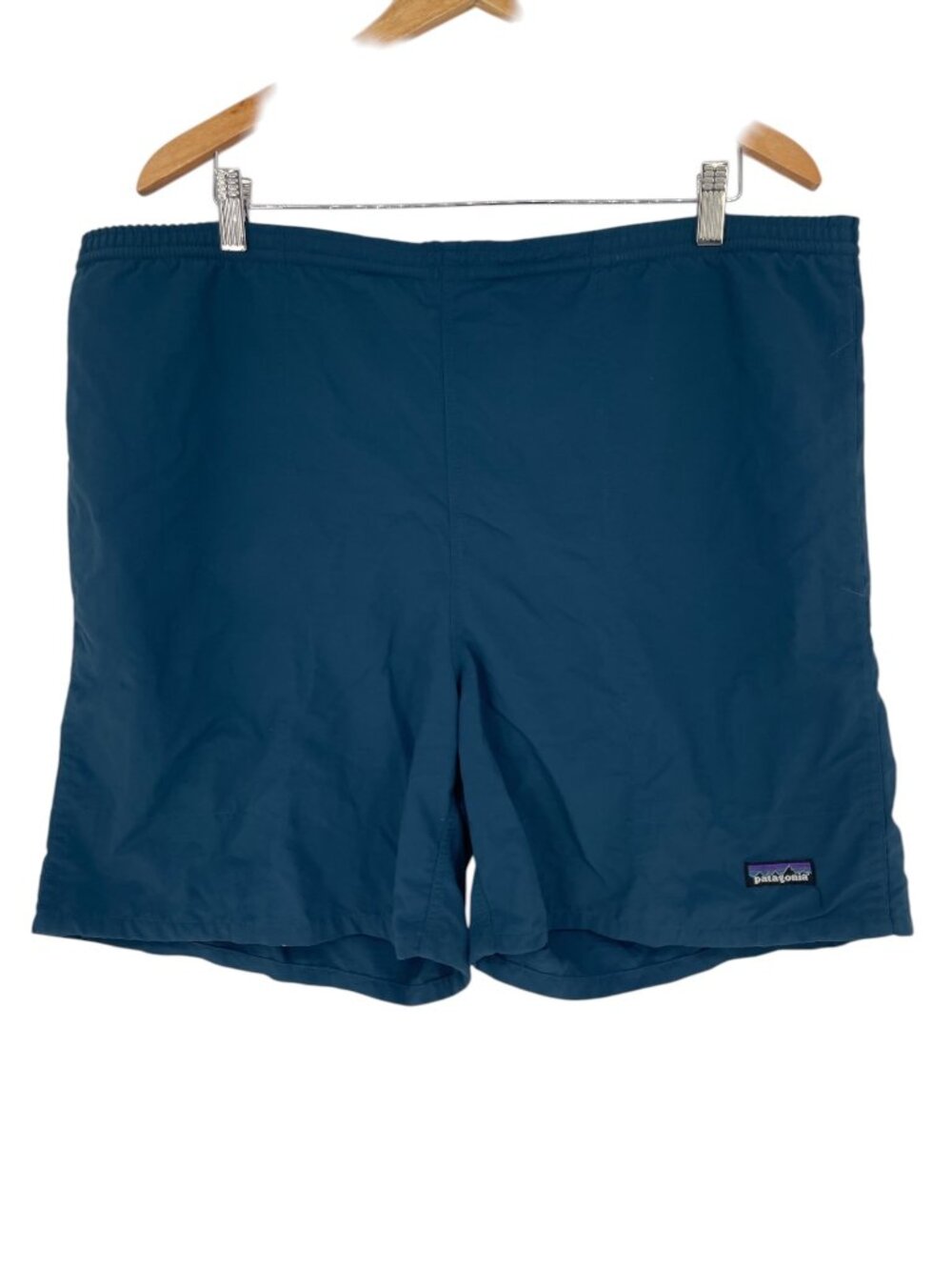 Patagonia Baggies Shorts Mens Large L Blue Outdoor Nylon Mesh